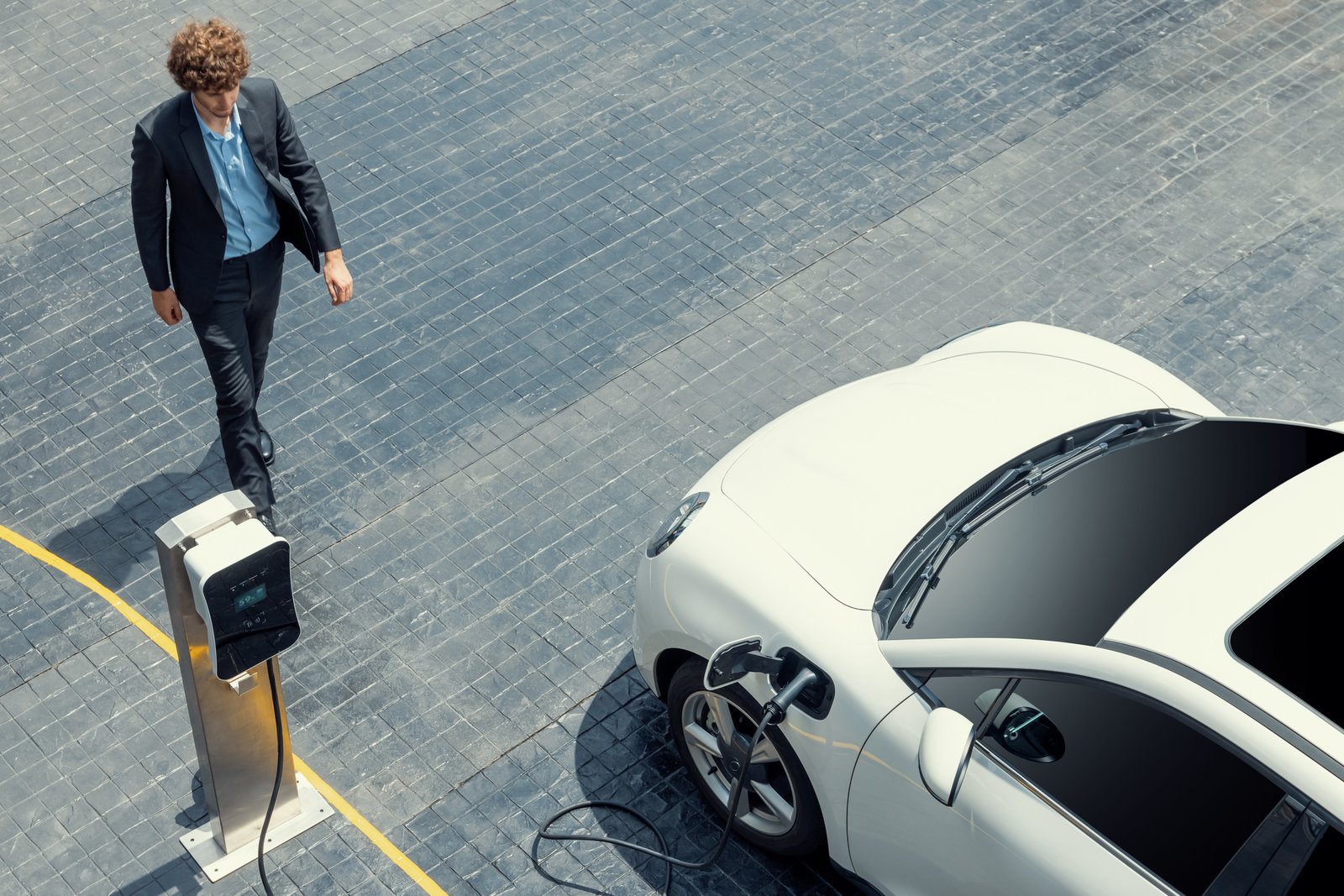 business ev charging stations for customers